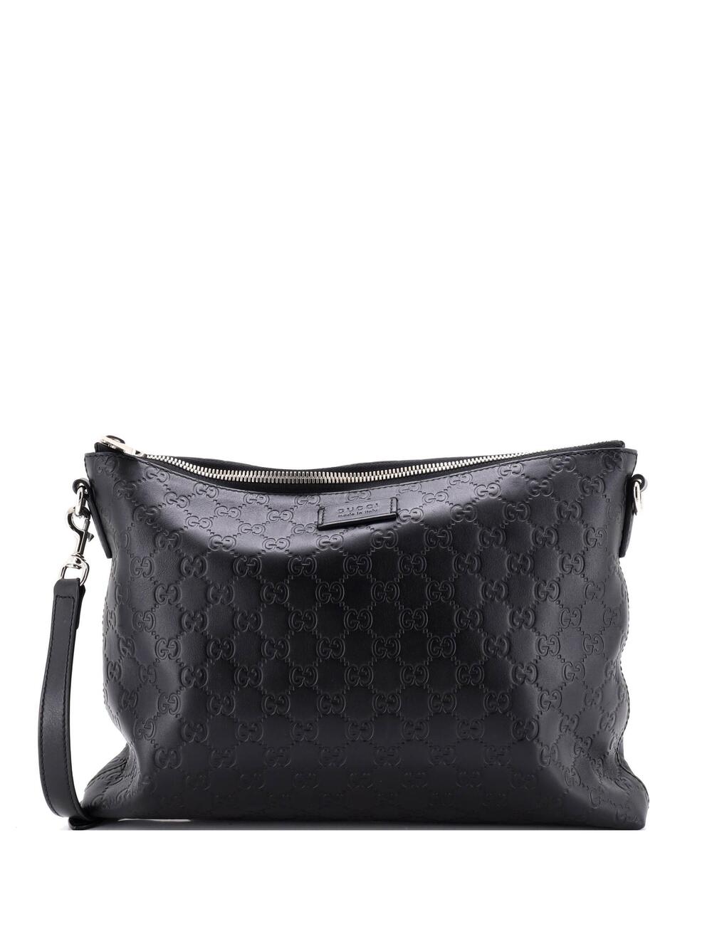 Convertible Zip Messenger Guccissima #370234G12B